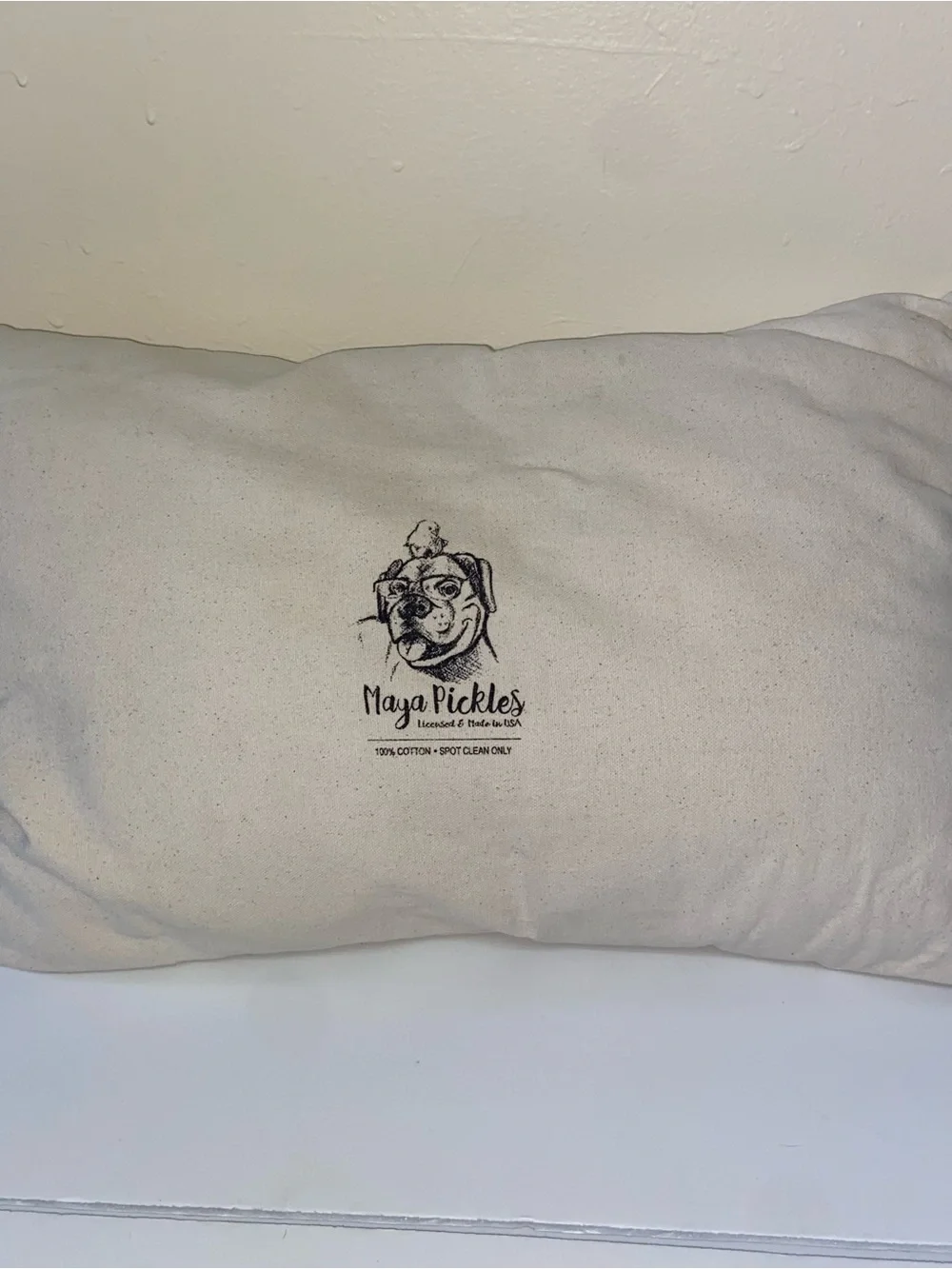 Maya Pickles Collection Pillow Decorative Throw Dog Golf Bag Made In The USA